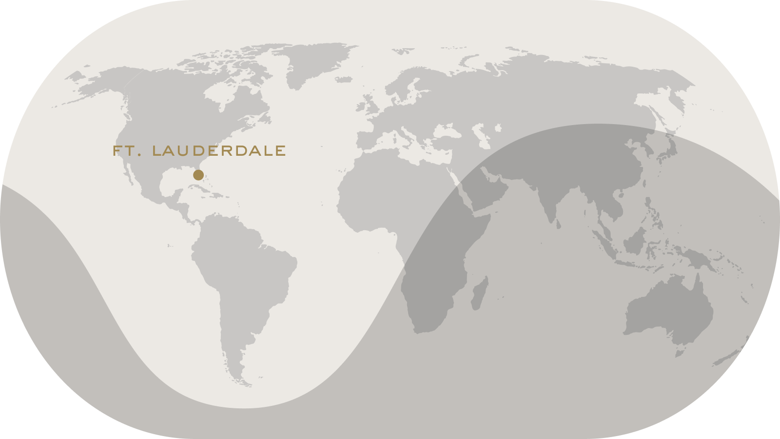 Bombardier Global 6000 Range Map Fort Lauderdale